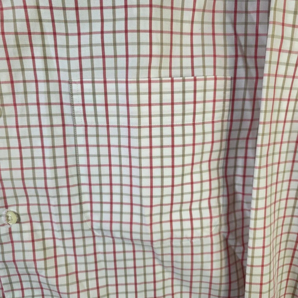 Peter Millar Men's Large Plaid Button Down Shirt Cotton Long Sleeve Golf‎ Casual - Picture 3 of 9